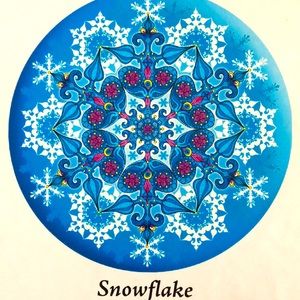 Phil Lewis wooden puzzle. “Snowflake”